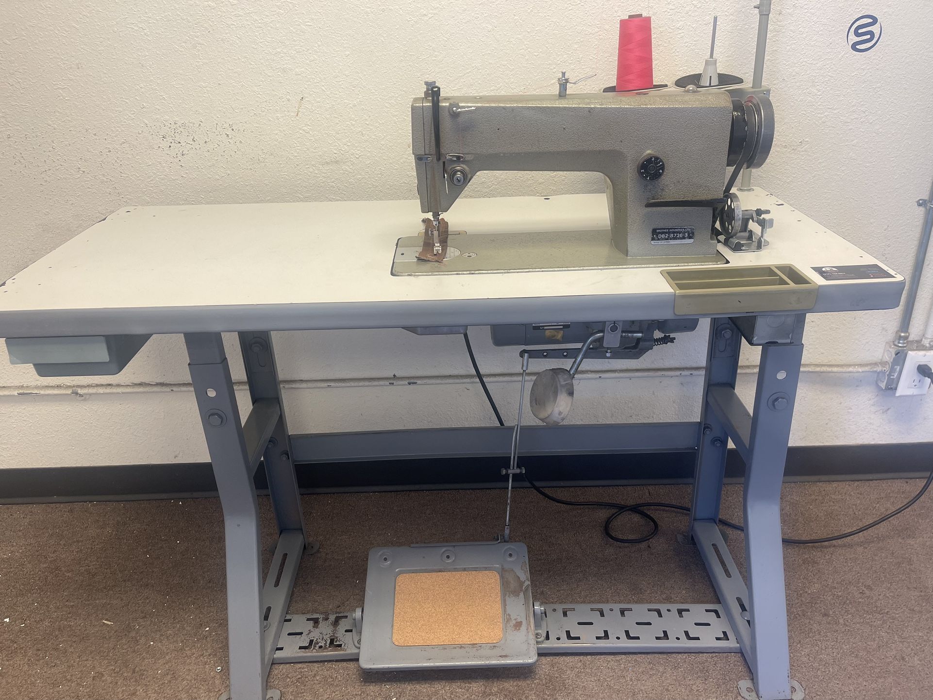 FOR SALE: Brother DB2-B736-3 Industrial Sewing Machine – Single Needle Industrial 
