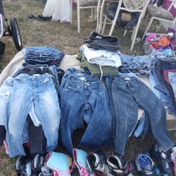 Ton's Of Children's Clothes And House Hold Items