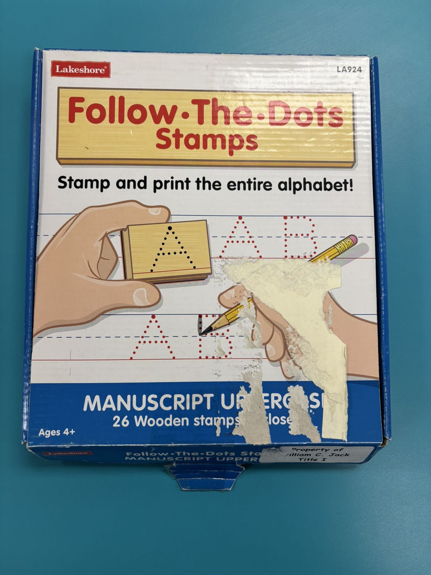 Follow The Dot Alphabet Letter Stamps