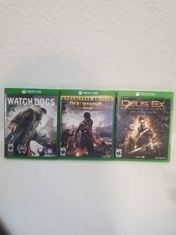 3 Xbox One games sold together or separately