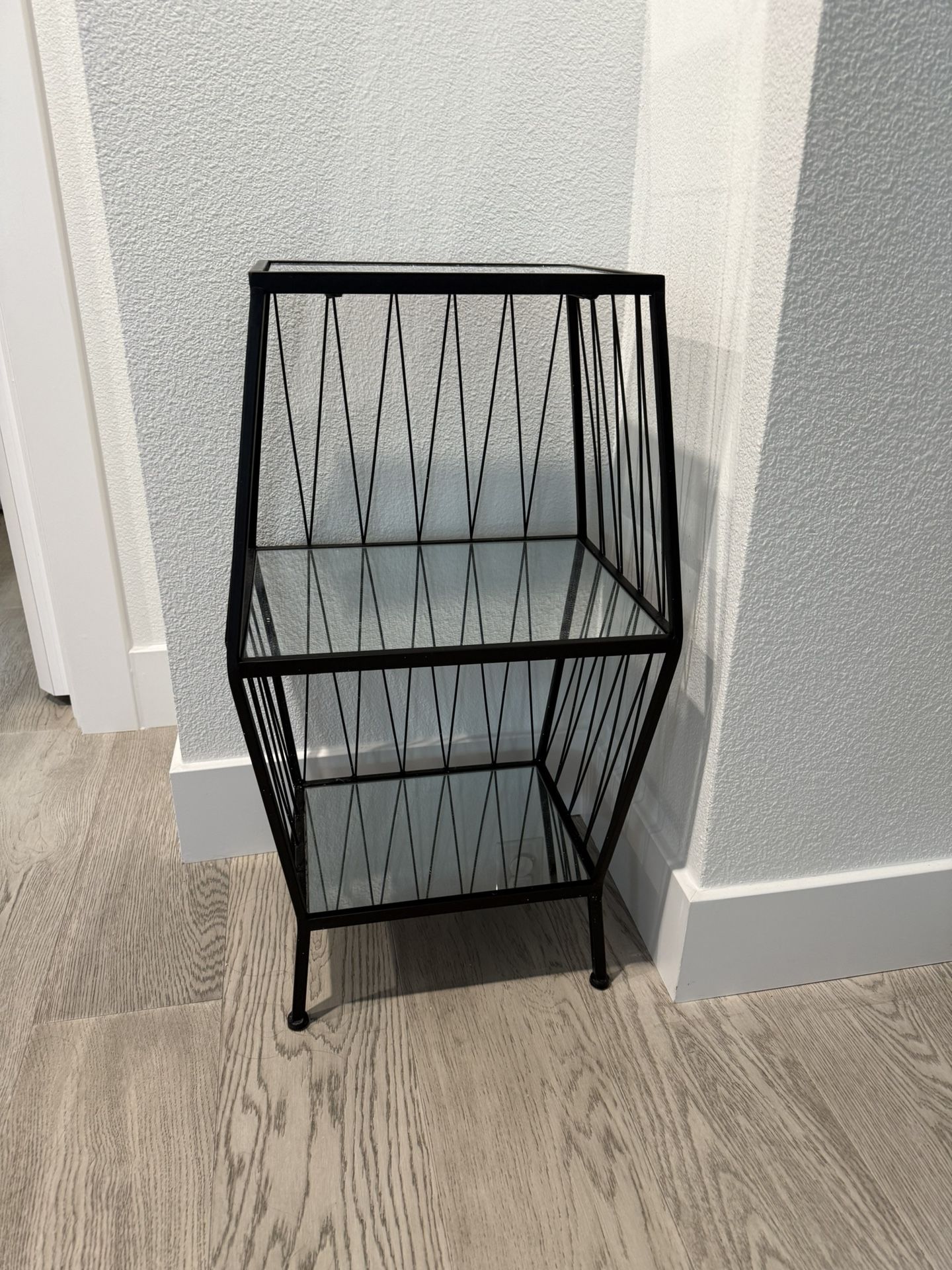Mirrored Accent Side Table