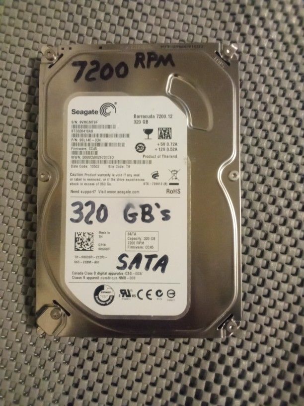 SEAGATE HARD DRIVE