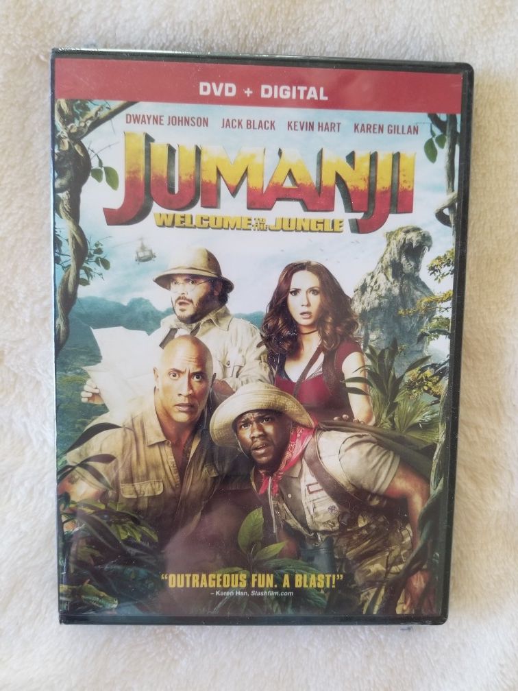 Jumanji - Welcome to the Jungle DVD & Digital