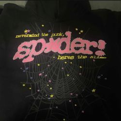 Sp5der P*nk V2 Hoodie “black”