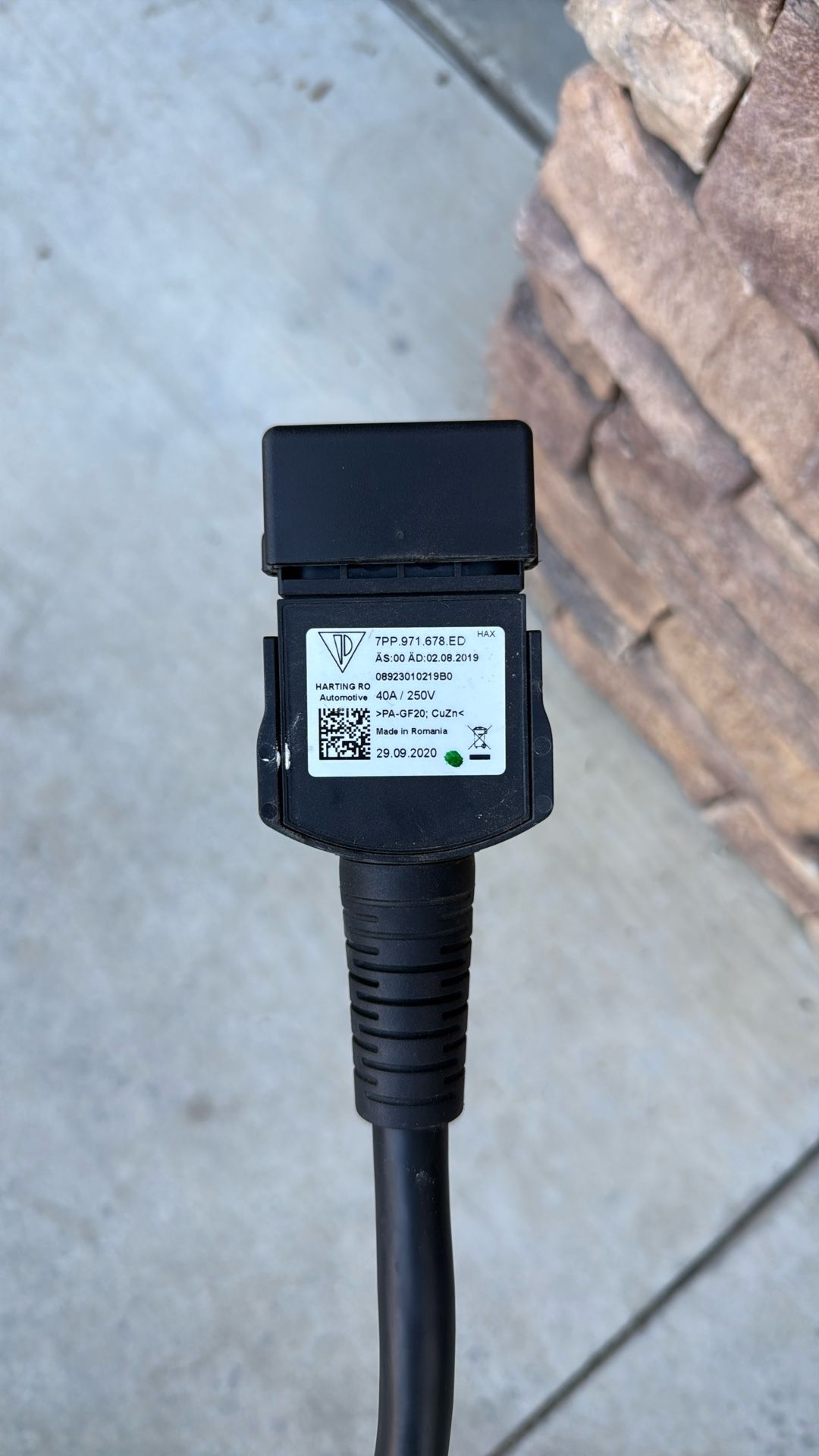 40A / 250V Electric car adapter