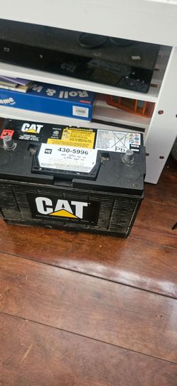 Caterpillar (CAT) brand heavy-duty batteryn (contact info removed).