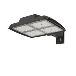1300W Equivalent Integrated LED Commercial Bronze Dusk to Dawn Area Light, 21,000 Lumens, 4000K