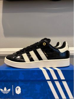 Adidas Campus 00s Bape World Cup Pack Black White