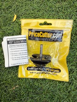 PriceCutter 45° Lock Miter Router Bit