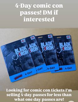 NEW YORK COMIC CON 2026 — 4-DAY PASS FOR SALE!