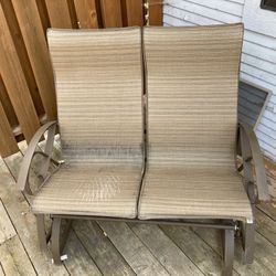 Patio Set And Glider 