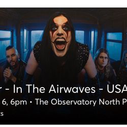 Avatar Tickets  Nov 6th - North Park Observatory