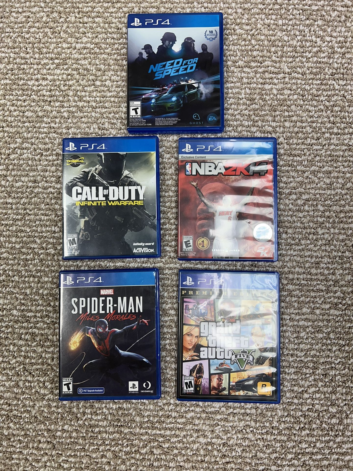 Video Games For PS4