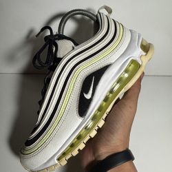 Nike Air Max 97 “Summit White/ BlackVolt/ Neon” WMNS Size 6.5