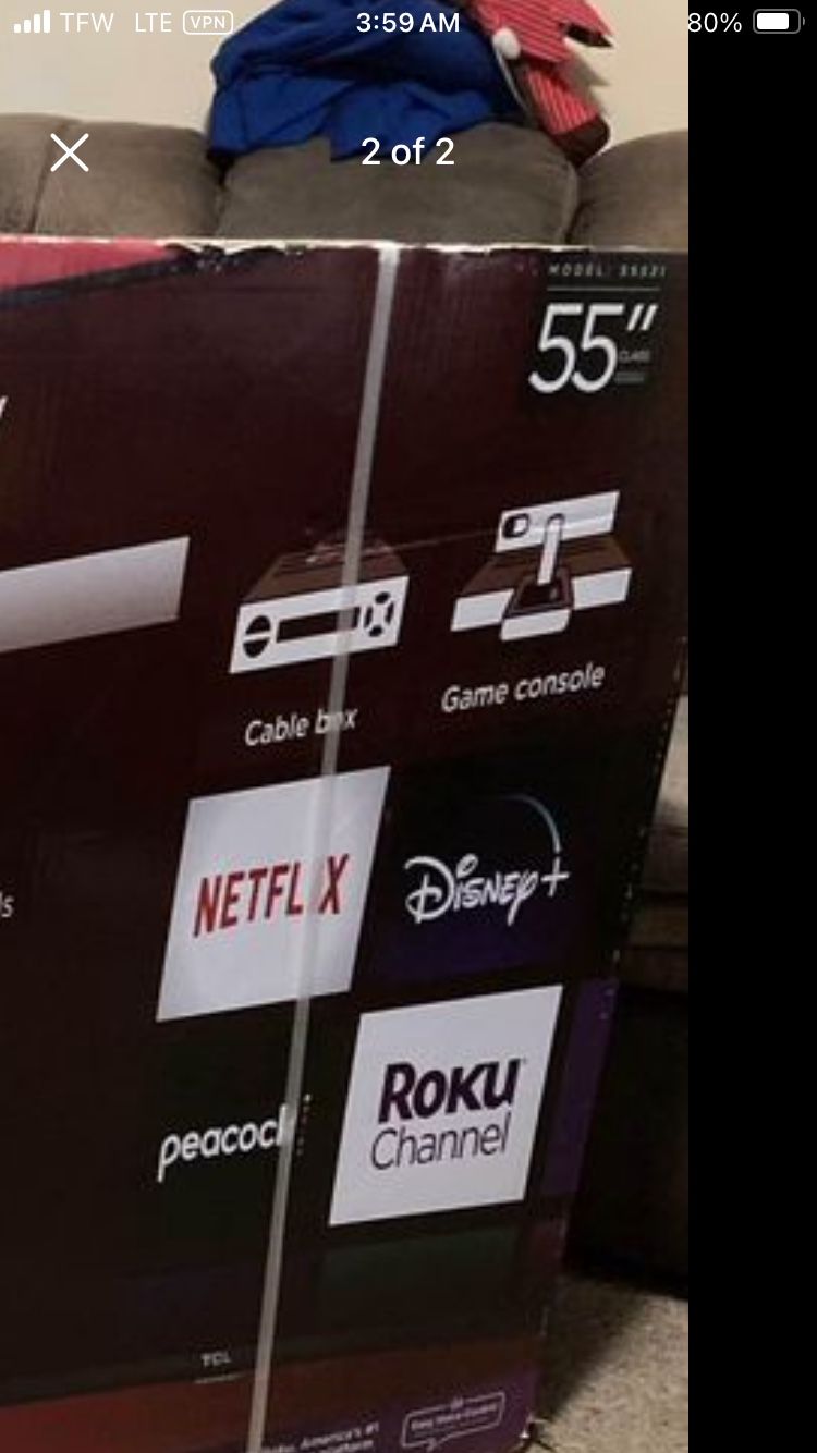 55” Smart Tv