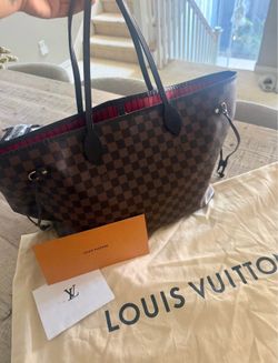Authentic Louis Vuitton Neverfull Tote Damier GM