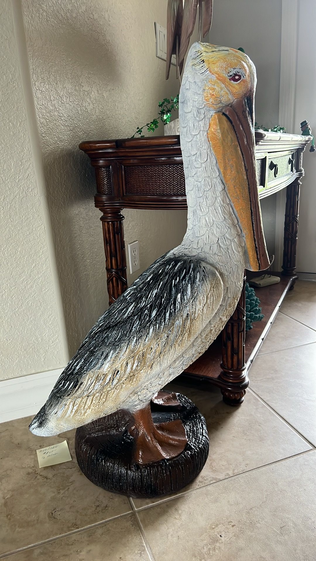 Concrete pelican