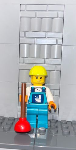Plumber - City LEGO Minifigure