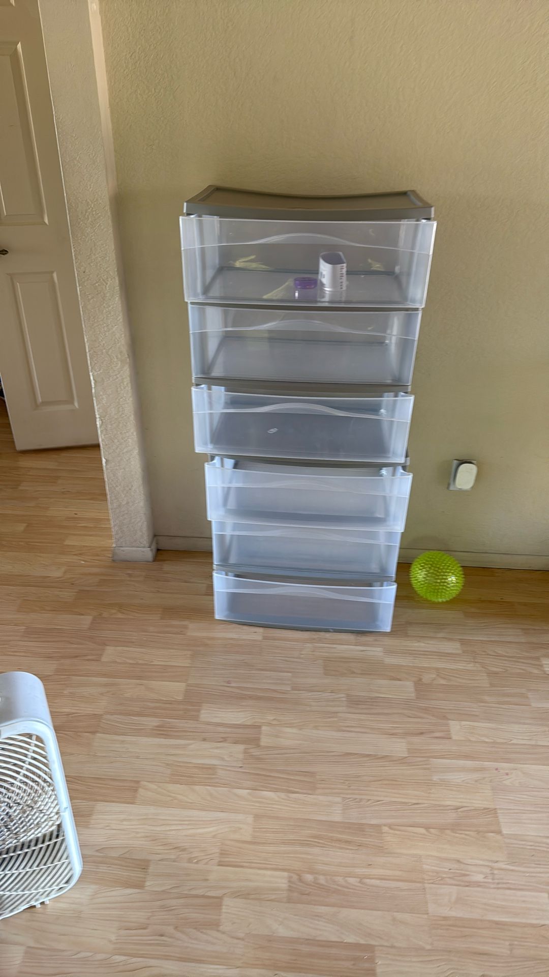 Plastic drawers