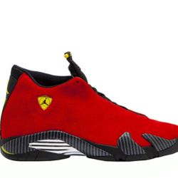 Jordan 14 “ferrari”  size 9.5
