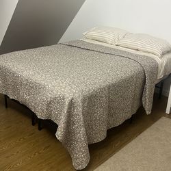 USED FULL BED & MATTRESS