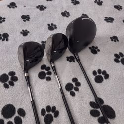 Driver, 3 And 5 Wood Also Include Putter