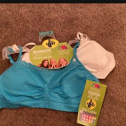 NEW W Tags Girls Training Bras
