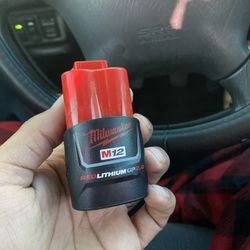 Milkwakee M12 Battery Like New 