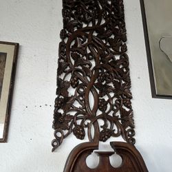 Large Vintage Balinese Wood Carving 