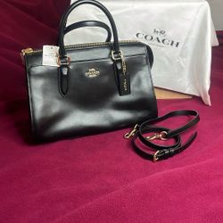 Brand New Black Coach Purse