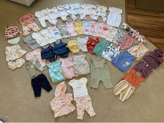Baby Girl Clothes - Size Newborn