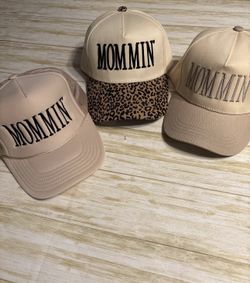 Mommin Embroidery Design Logo Hat Sweater Tshirt 