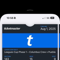 Tickets Soccer ⚽️ 