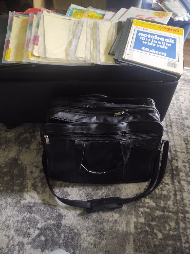 Leather Laptop Bag/ Briefcase