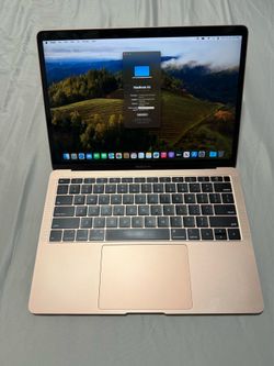 MACBOOK AIR i5 1.6GHz 13.3-INCH 8GBRAM 128GB GOLD (2018)