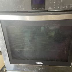 In Wall Oven And Flat Top Stove 