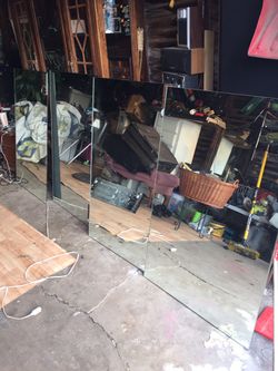  Beauty salon shop mirrors