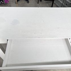 White Vanity Table Desk