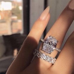 Ring Set 925 Coated  Extra Nice 