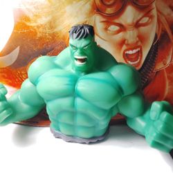 Marvel Hulk Bust Bank Green Action Figure