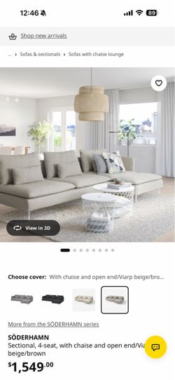 IKEA SÖDERHAMN Sectional sofa
