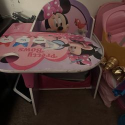 Minnie Mouse Desk 