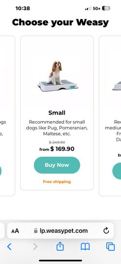 Wesay Dog Peep Pad
