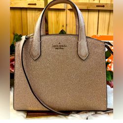Kate Spade Rose Gold With Detachable Strap Authentic 