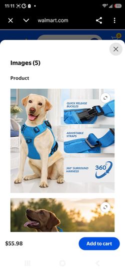 Tactical Dog Harness - Service Dog Harness Emotional Support