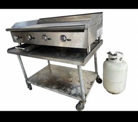 4 burner propane griddle