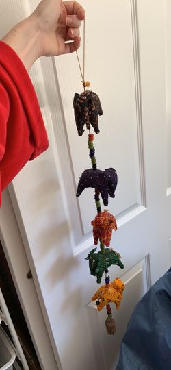 Boho elephant vintage African decor