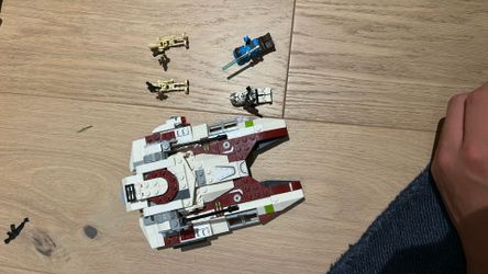 Completed Lego Star Wars Republican Fighter