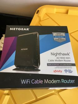 “NETGEAR”. WIFI. CABLE MÓDEM. ROUTER