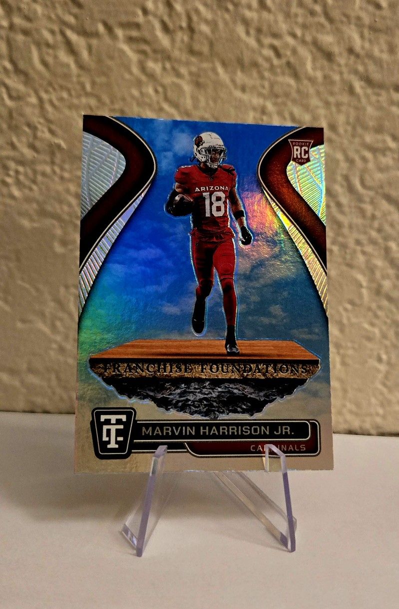 2024-25 Panini Totally Certified Franchise Foundations Marvin Harrison Jr Rc #17